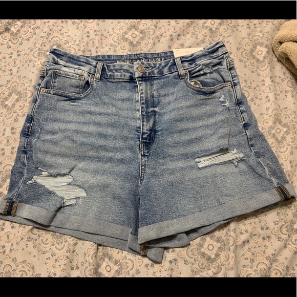 Curvy mom shorts american eagle Clearance